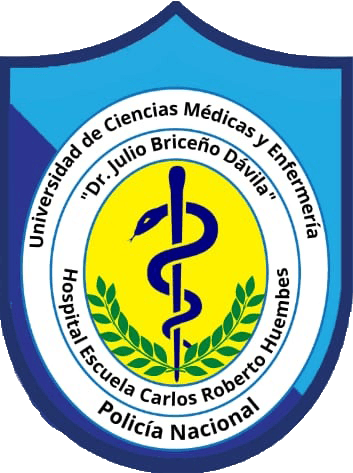 Logo de Universidad en Ciencias Médicas y Enfermería "Dr. Julio Briceño Dávila", Hospital Escuela Carlos Roberto Huembes de la Policía Nacional